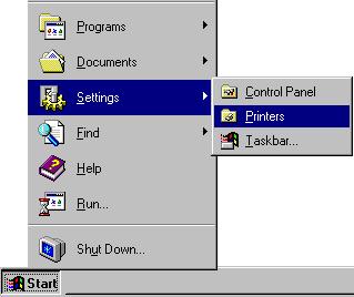 Start Menu - Printers