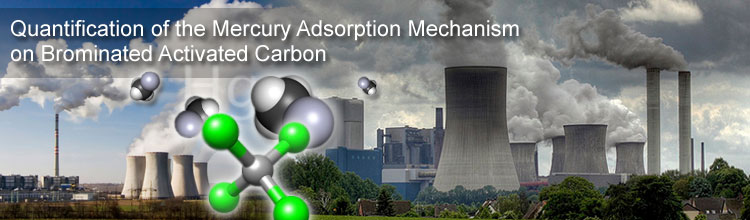 Quantification of the Mercury Adsorption Mechanism on Brominated Activated Carbon