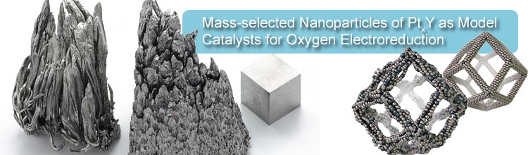 Mass-selected Nanoparticles of PtxY as Model Catalysts for Oxygen Electroreduction