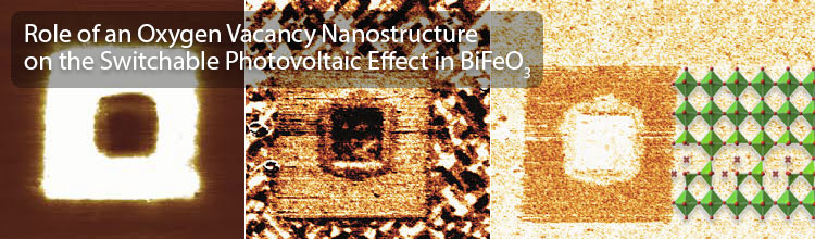 Role of an Oxygen Vacancy Nanostructure