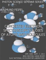 Concerted electron spectroscopy studies of atoms and molecules