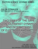 Two sides of the same coin: Ultrafast dynamics and interactions of electrons and lattice