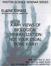 X-ray Views of Biological Mineralization: not your usual bone x-ray!