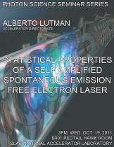 Statistical properties of a Self Amplified Spontaneous Emission Free Electron Laser