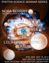 Probing Matter from Within using Ultra-Intense and Ultra-Fast X-Rays from the LCLS Free Electron Laser