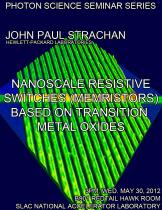 Nanoscale resistive switches (memristors) based on transition metal oxides