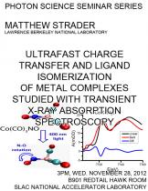 Ultrafast Charge Transfer and Ligand Isomerization of Metal Complexes Studied With Transient X-ray Absorption Spectroscopy