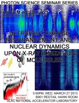 Ultrafast charge rearrangement and nuclear dynamics upon X-ray ionization of molecules