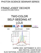 Two-Color Self-Seeding at LCLS