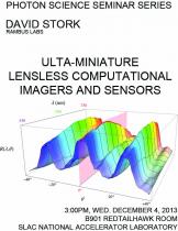 Ultra-miniature lensless computational imagers and sensors
