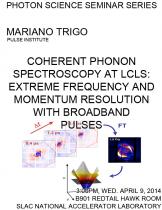 Coherent phonon spectroscopy at LCLS: extreme frequency and momentum resolution with broadband pulses
