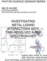 Investigating metal-ligand interactions with time-resolved X-ray spectroscopy