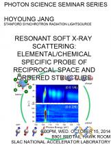 Resonant soft x-ray scattering: elemental/chemical specific probe of reciprocal space and ordered structure Resonant soft x-ray scattering: elemental/chemical specific probe of reciprocal space and ordered structure