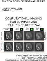 Computational imaging for 3D phase and coherence retrieval