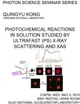 Photochemical reactions in solution studied by ultrafast (ps) X-ray scattering and XAS