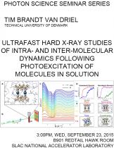 Ultrafast hard x-ray studies of intra- and inter-molecular dynamics following photoexcitation of molecules in solution