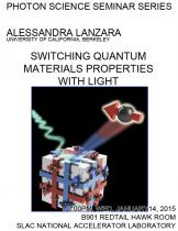 Switching quantum materials properties with light