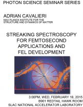 Streaking spectroscopy for femtosecond applications and FEL development