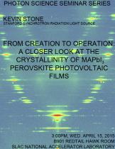 From Creation to Operation: A Closer Look at the Crystallinity of MAPbI3 Perovskite Photovoltaic Films