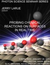 Probing chemical reactions on surfaces in real time