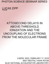 Attosecond delays in above-threshold ionization and the uncoupling of electrons from the molecular frame