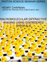 Macromolecular Diffractive Imaging using Disordered Crystals Macromolecular Diffractive Imaging using Disordered Crystals