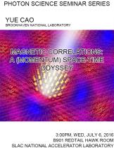 Magnetic Correlations: A (Momentum) Space-Time Odyssey