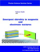 Emergent chirality in magnetic and electronic textures