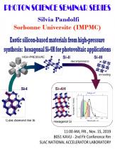 Exotic silicon-based materials from high-pressure synthesis: hexagonal Si-4H for photovoltaic applications