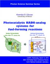 Photocatalytic NADH-analog systems for fuel-forming reactions