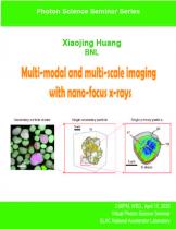 Multi-modal and multi-scale imaging with nano-focus X-rays