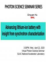 Advancing lithium-ion battery with insight from synchrotron characterization