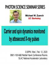 Carrier and spin dynamics monitored by attosecond X-ray pulses 