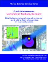Multidimensional spectroscopy and ultra-fast dynamics  in nanoclusters