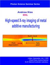 High-speed X-ray imaging of metal additive manufacturing 