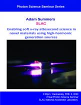 Enabling soft x-ray attosecond science in novel materials using high-harmonic generation sources Enabling soft x-ray attosecond science in novel materials using high-harmonic generation sources