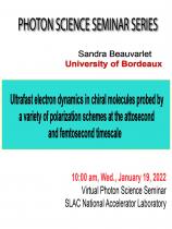 Ultrafast electron dynamics in chiral molecules probed by a variety of polarization schemes at the attosecond and femtosecond timescale Ultrafast electron dynamics in chiral molecules probed by a variety of polarization schemes at the attosecond and femtosecond timescale
