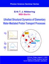 Ultrafast Structural Dynamics of Elementary Water-Mediated Proton Transport Processes Ultrafast Structural Dynamics of Elementary Water-Mediated Proton Transport Processes