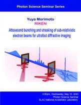 Attosecond bunching and streaking of sub-relativistic electron beams for ultrafast diffractive imaging Attosecond bunching and streaking of sub-relativistic electron beams for ultrafast diffractive imaging
