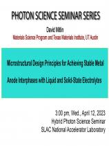 Microstructural Design Principles for Achieving Stable Metal Anode Interphases with Liquid and Solid-State Electrolytes Microstructural Design Principles for Achieving Stable Metal Anode Interphases with Liquid and Solid-State Electrolytes