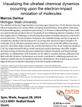 Visualizing the ultrafast chemical dynamics occurring upon the electron-impact ionization of molecules