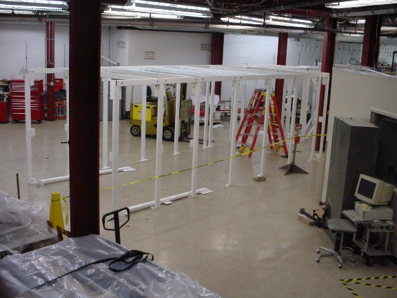 The new station layout