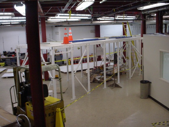 The new station layout