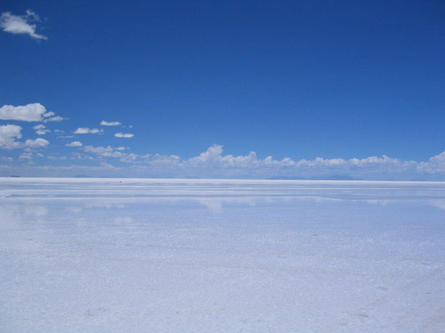 Salar de Uyuni in Bolivia